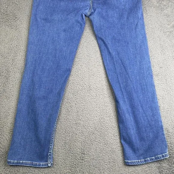 Tommy Bahama Jeans Mens 36x30 Blue Straight Leg Stretch Denim Pants Dolphin Logo - Picture 12 of 12